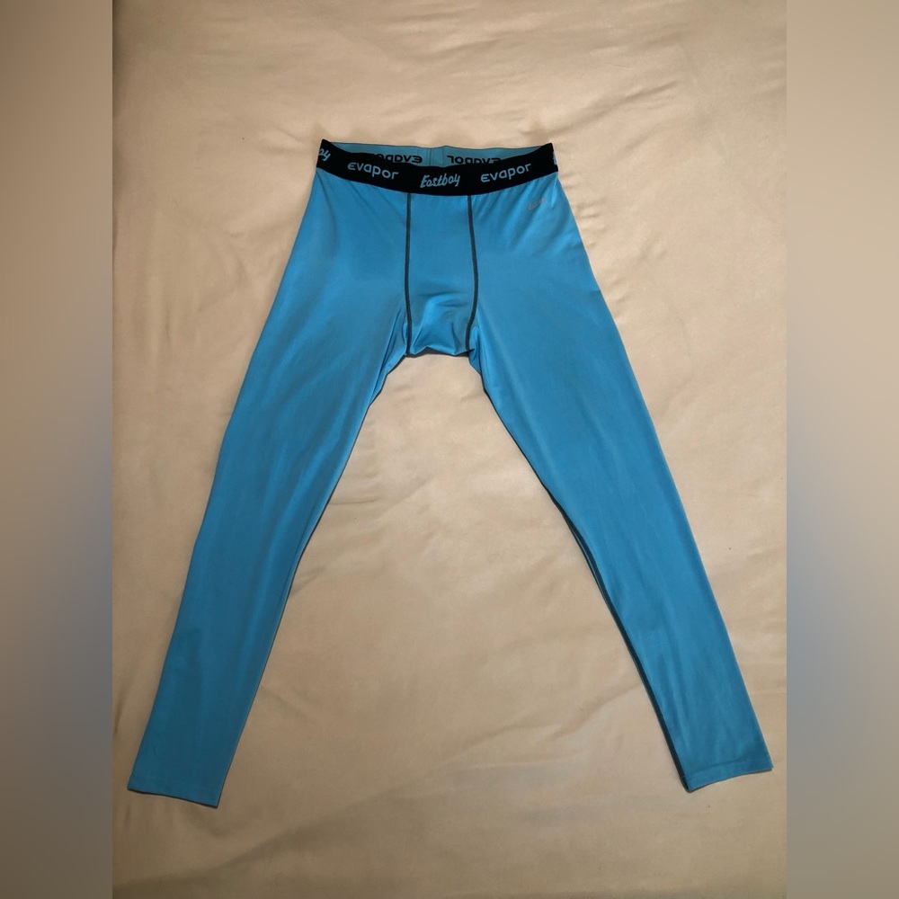 Eastbay Light Blue Compression Tights
